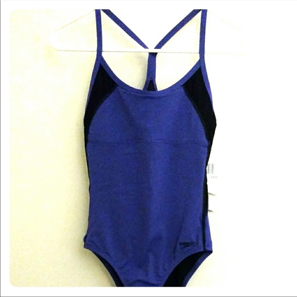 Speedo Purple Swimsuit